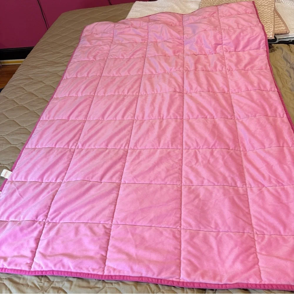 LOL Surprise MGA 40”W 59” Pink Weighted Gentle Hug Blanket Throw